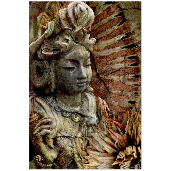 Kwan Yin Goddess Art Canvas - Art of Memory - Premium Canvas Gallery Wrap - Fusion Idol Arts - New Mexico Artist Christopher Beikmann