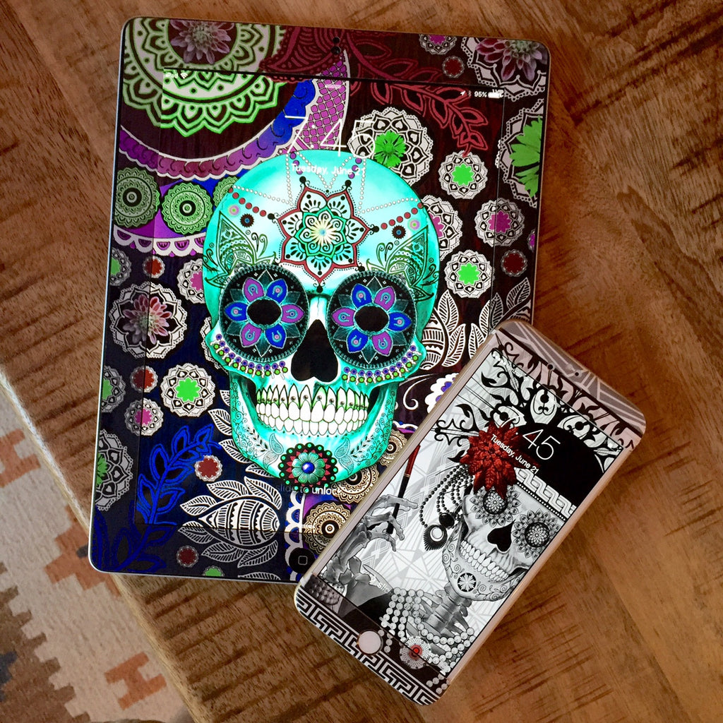 New Mexico Dia De Los Muertos Artist Fusion Idol - New Designs Available For Device Skins From Decal Girl