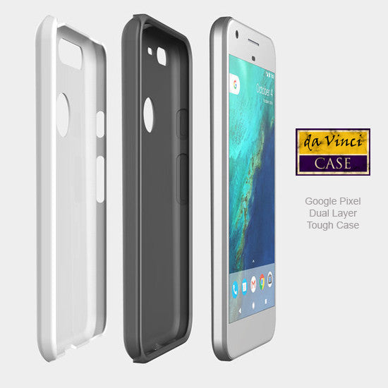 New Orleans Baron Samedi - Dia De Los Muertos - Google Pixel Tough Case - baron in bloom voodoo art - Google Pixel Tough Case - Fusion Idol Arts - New Mexico Artist Christopher Beikmann