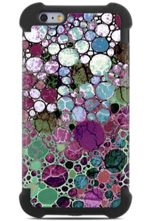 Berry Bubbles iPhone 6 Plus - 6s Plus Case - Abstract Art iPhone 6 Plus SUPER BUMPER Case - iPhone 6 6s Plus SUPER BUMPER Case - Fusion Idol Arts - New Mexico Artist Christopher Beikmann