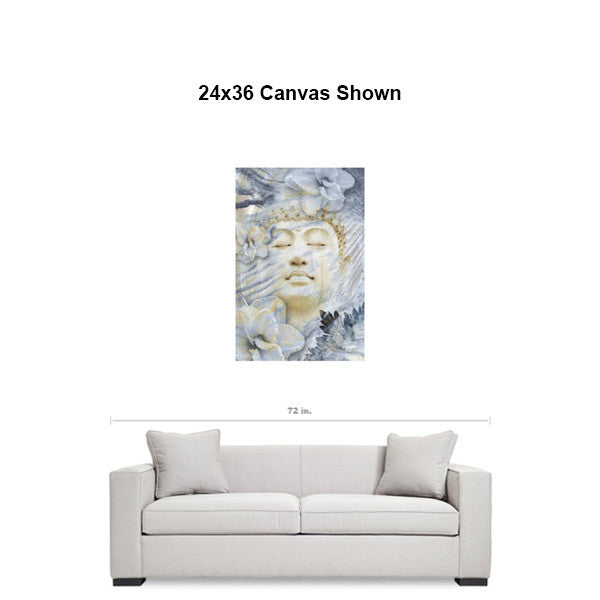 Ethereal Zen Buddha Art Canvas - Inner Infinity - Premium Canvas Gallery Wrap - Fusion Idol Arts - New Mexico Artist Christopher Beikmann