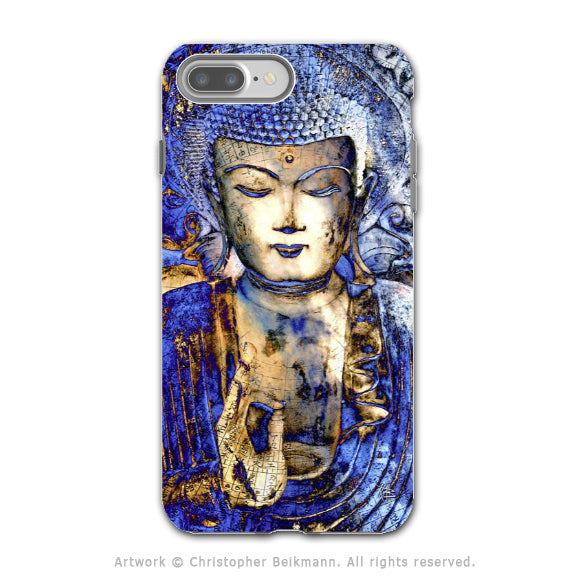 Blue Buddha Art - Artistic iPhone 7 PLUS - 7s PLUS Tough Case - Dual Layer Protection - Inner Guidance - iPhone 7 Plus Tough Case - Fusion Idol Arts - New Mexico Artist Christopher Beikmann